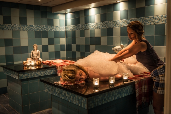Hamam in Spa, sauna en wellness centre in wellnesshotel Aparthotel Delden