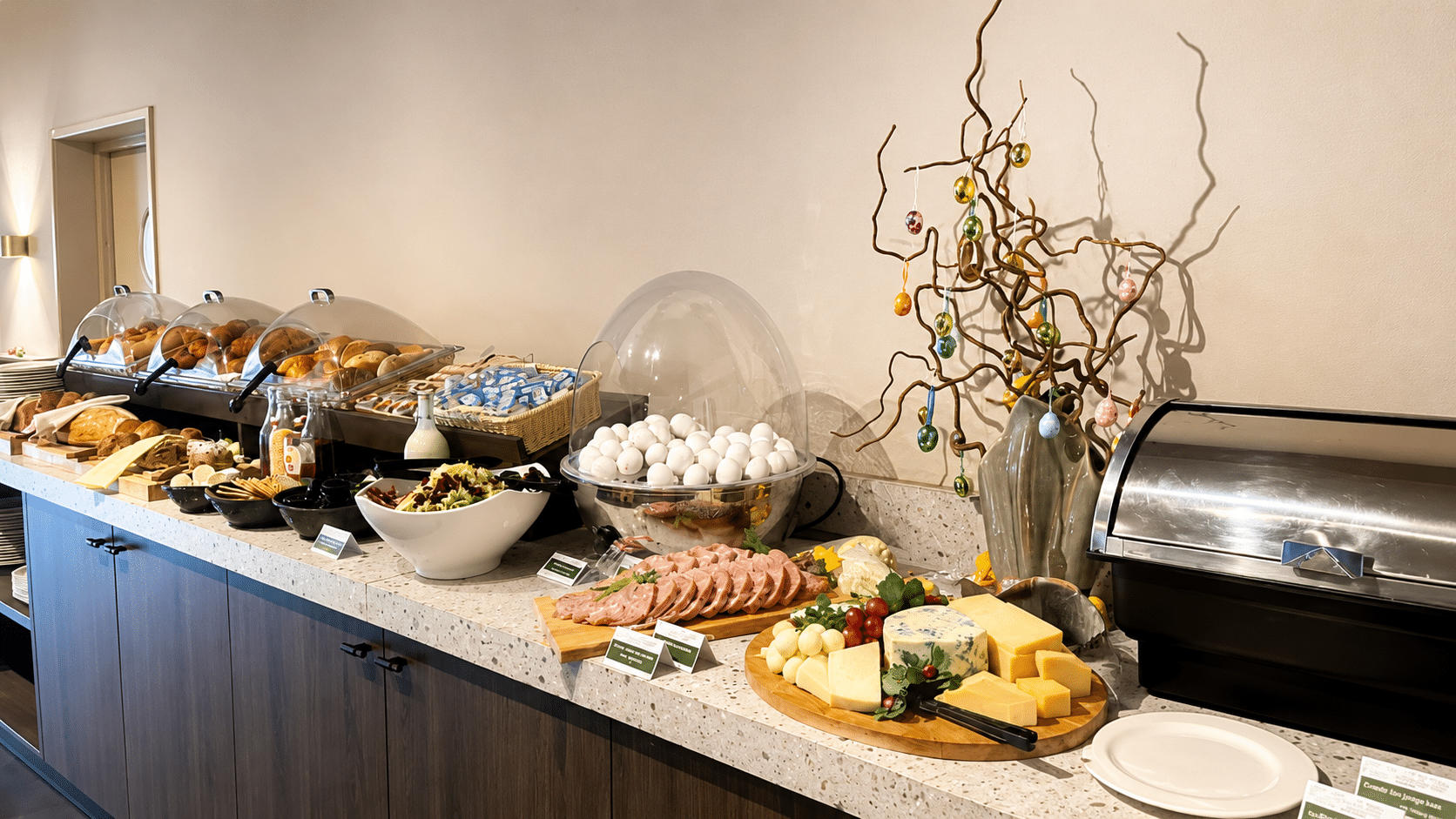 Ontbijtbuffet aparthotel delden